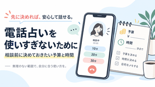 電話占いを使いすぎないために｜相談前に決めておきたい予算と時間